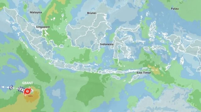Gelombang Laut Pesisir Selatan Meningkat, BMKG Imbau Waspada Siklon GRANT