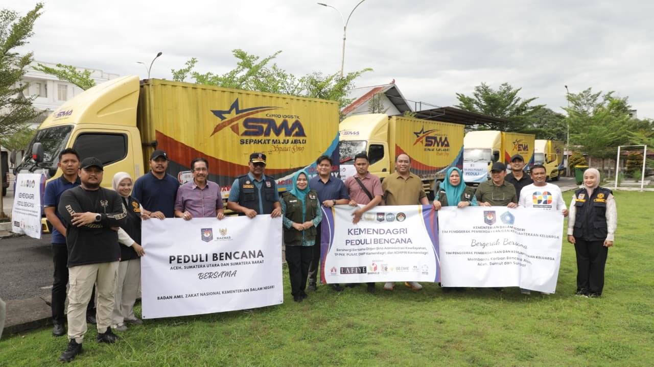 Kemendagri dan TP PKK Pusat Bersinergi Dukung Pemulihan Masyarakat Terdampak Bencana Aceh