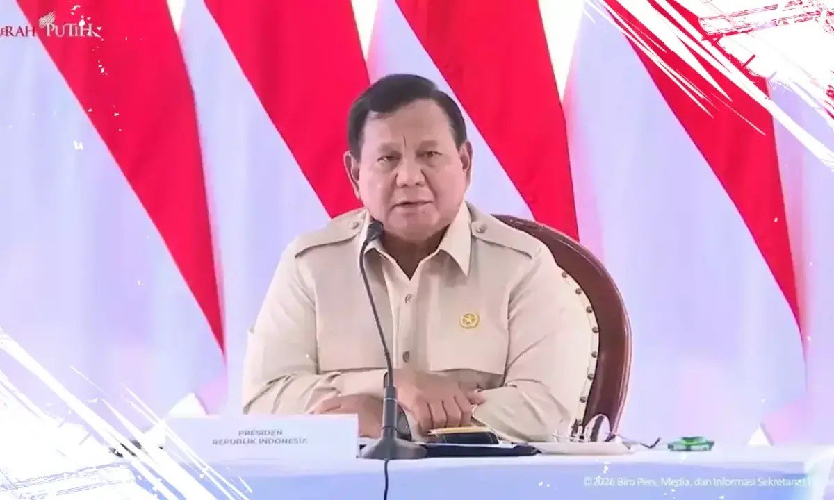 Lumpur Banjir Aceh Dilirik Swasta, Prabowo Minta Normalisasi Kuala Dipercepat