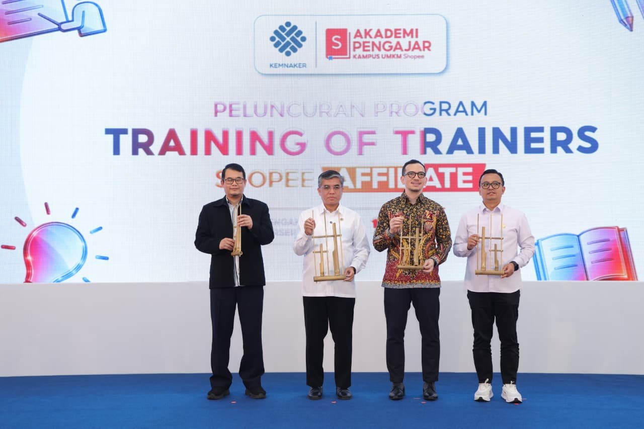 Kemnaker–Shopee Latih 100 Instruktur BLK soal Digital Marketing dan Shopee Affiliate