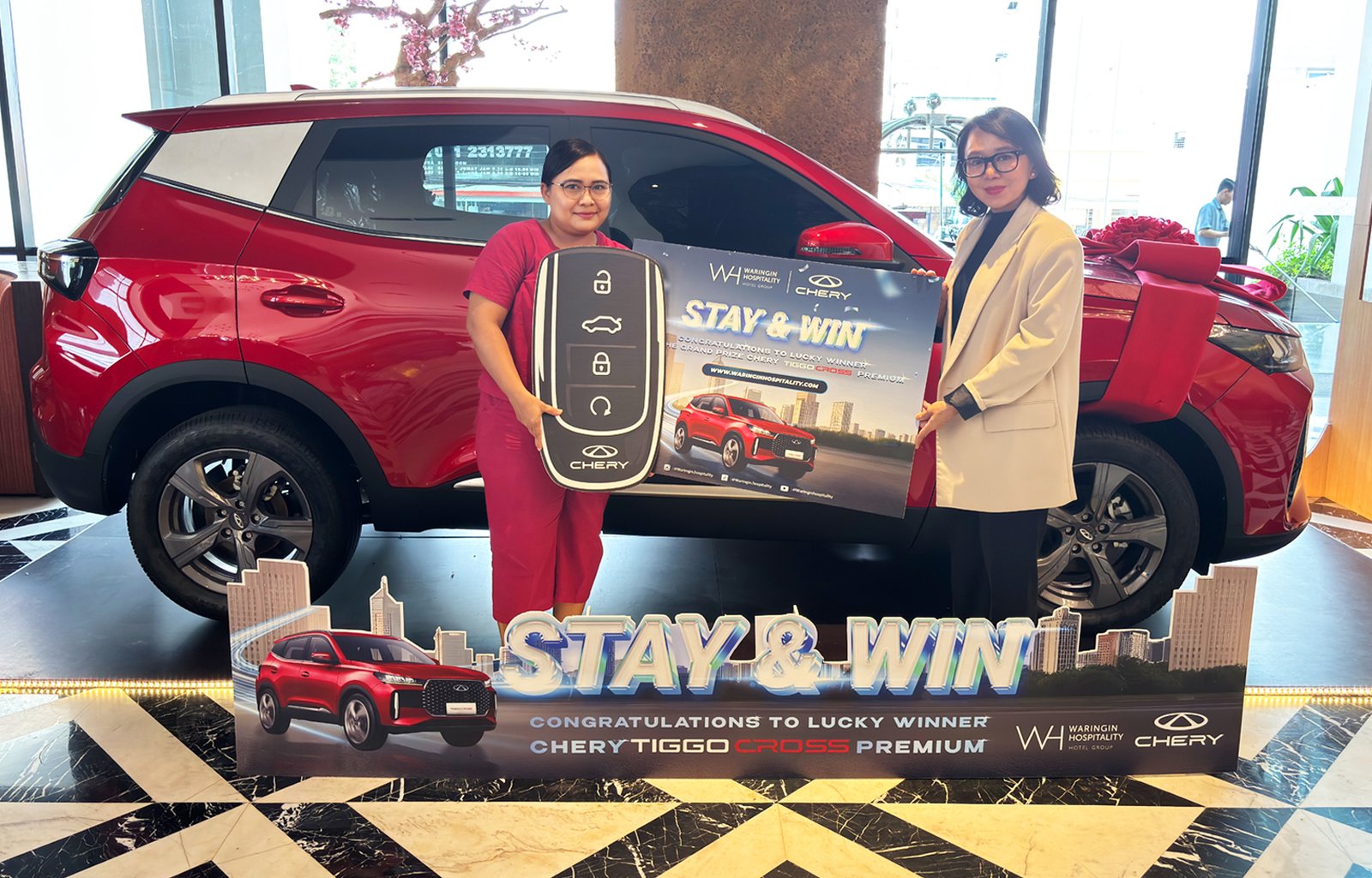 WHHG Umumkan Pemenang Stay & Win 2025–2026, Tamu Asal Jambi Raih Mobil Chery Tiggo