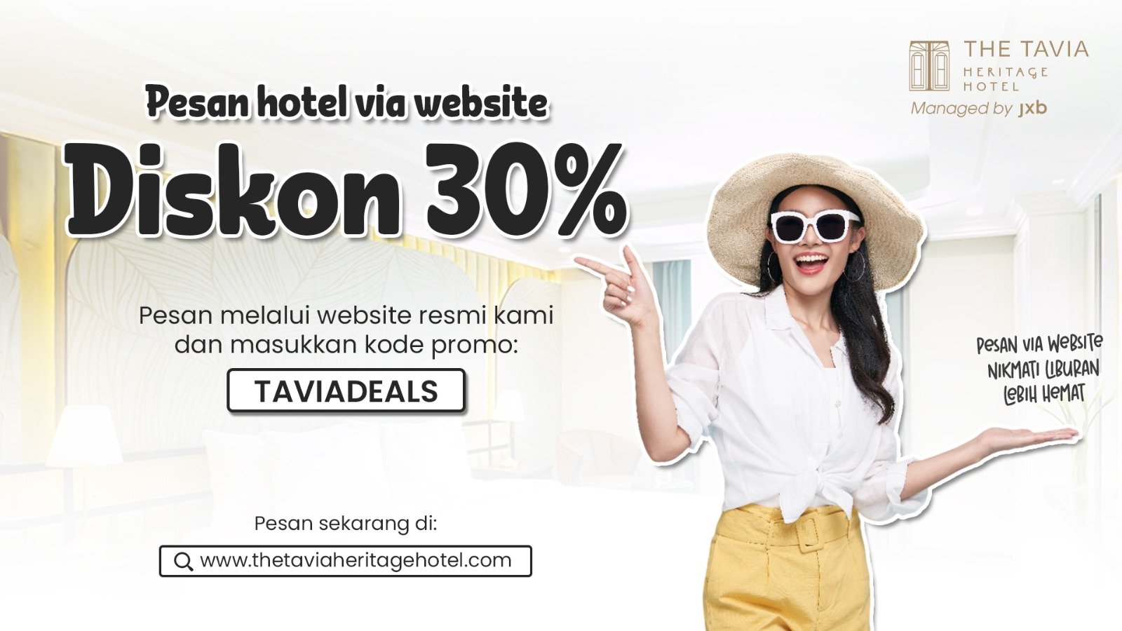 Diskon hingga 30%! The Tavia Heritage Hotel Jakarta Tawarkan Promo Menginap Hemat dengan Fasilitas Lengkap