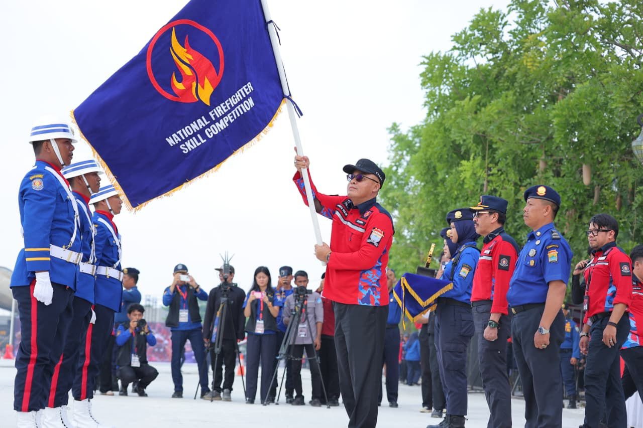 Ditjen Bina Adwil Kemendagri Gelar NFSC 2026 di Palembang, 400 Damkar Unjuk Ketangkasan