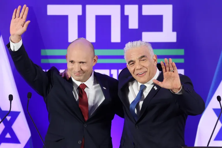 Lapid dan Bennett Bentuk Koalisi, Tantang Netanyahu di Pemilu Israel 2026