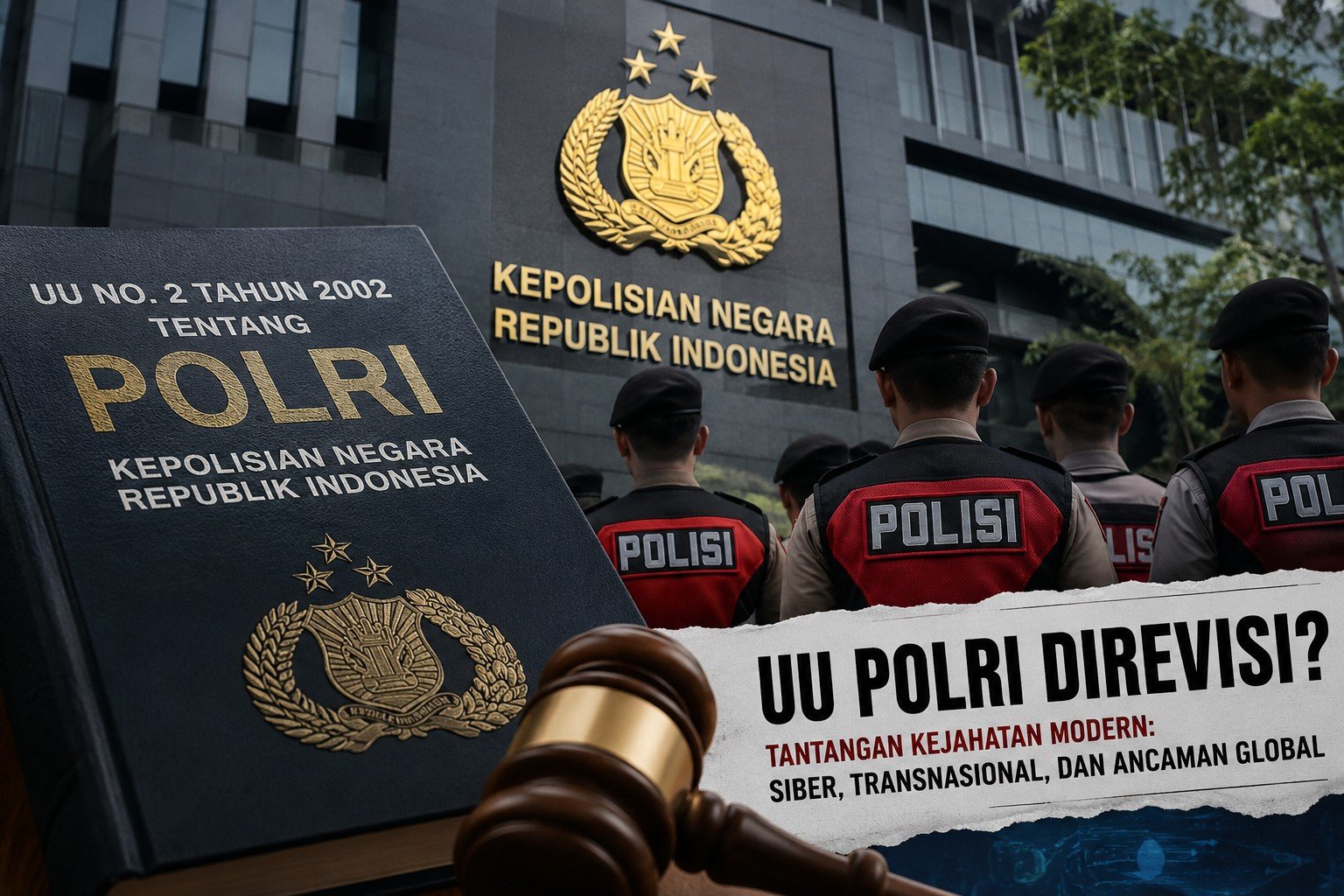 Dua Dekade Berlalu, UU Polri Dinilai Tak Lagi Relevan Hadapi Kejahatan Modern