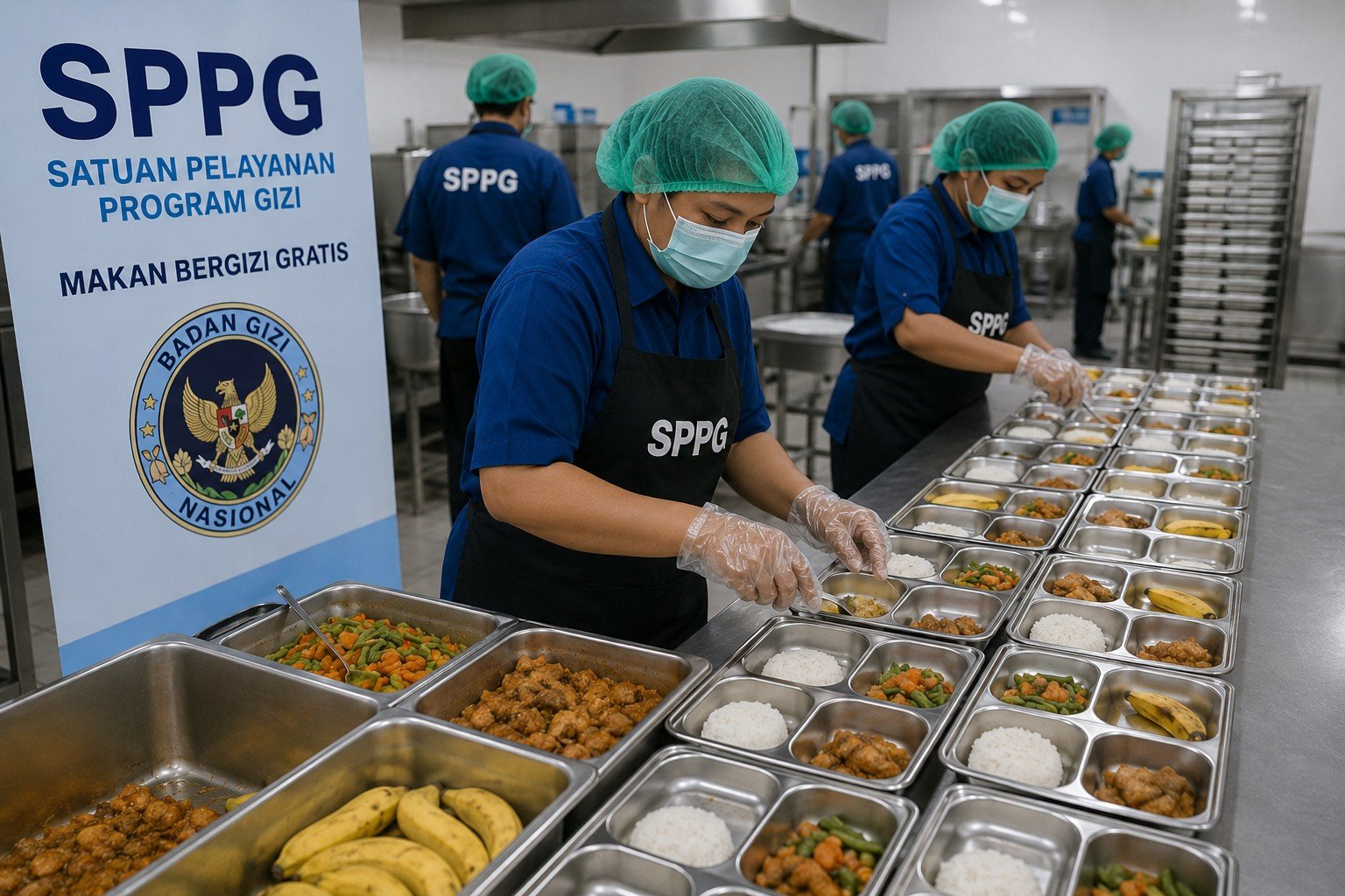 372 SPPG di Jatim Kena Suspensi BGN, Puluhan Dapur MBG Berhenti Operasi Akibat Dana Tak Cair