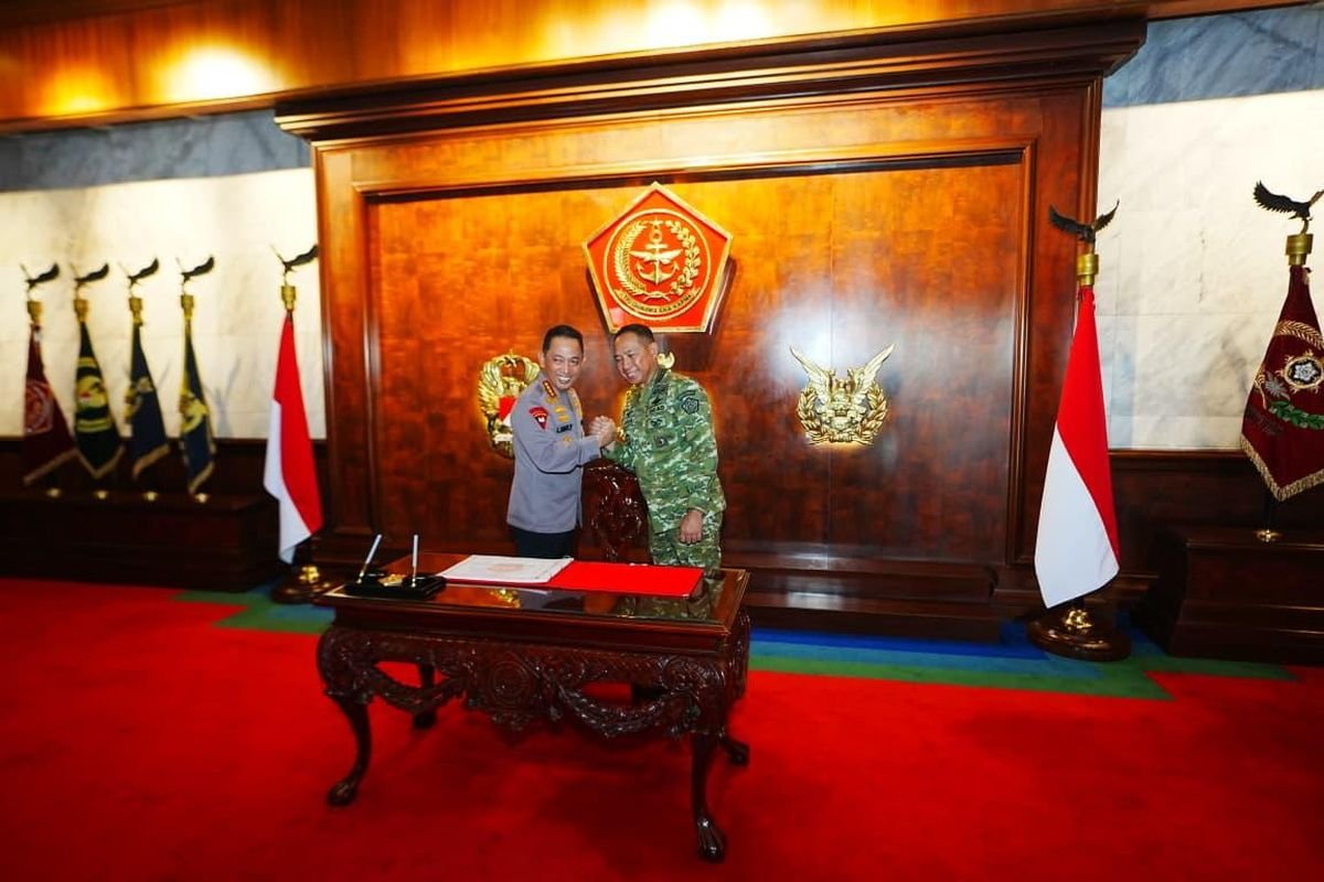 Kapolri Temui Panglima TNI, Tegaskan Soliditas TNI-Polri Kunci Jaga Kedaulatan NKRI