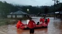 Hujan Deras Picu Banjir di Tapanuli Tengah, 145 Warga Mengungsi