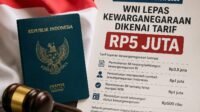 PP Baru Terbit, WNI Lepas Kewarganegaraan Dikenai Tarif Rp5 Juta PP Baru Terbit, WNI Lepas Kewarganegaraan Dikenai Tarif Rp5 Juta