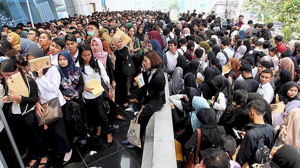 BPS: Pengangguran Indonesia Turun Jadi 7,22 Juta Orang pada Mei 2026