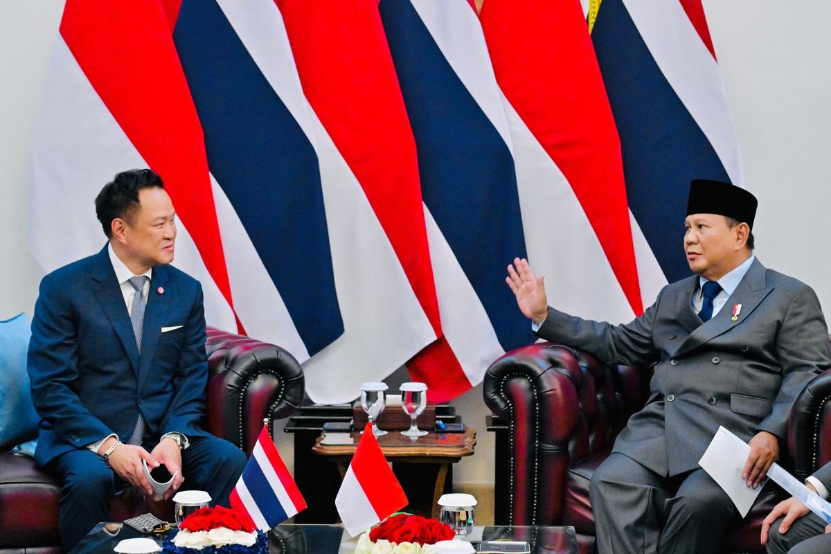 Prabowo Targetkan Perdagangan Indonesia-Thailand Capai USD 20 Miliar pada 2030