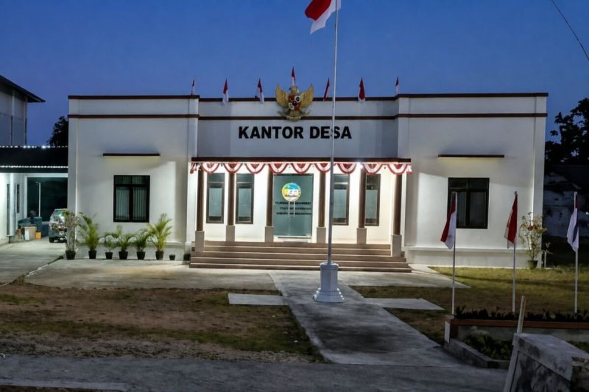 Kantor Desa Kemutug Kidul Bak Istana Negara, Dibangun Rp650 Juta Tanpa Dana Desa
