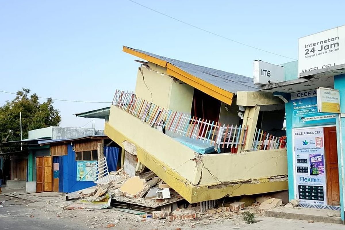 BMKG Catat 1.598 Gempa Susulan di NTT Usai Gempa M7,7