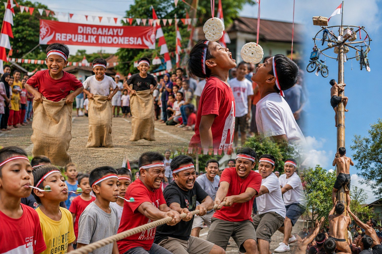 Bukan Sekadar Hiburan, Ini Sejarah dan Makna di Balik Lomba 17 Agustus