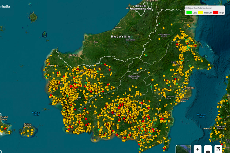 Hotspot Karhutla Bertambah, BNPB Kerahkan 52 Armada untuk Pemadaman