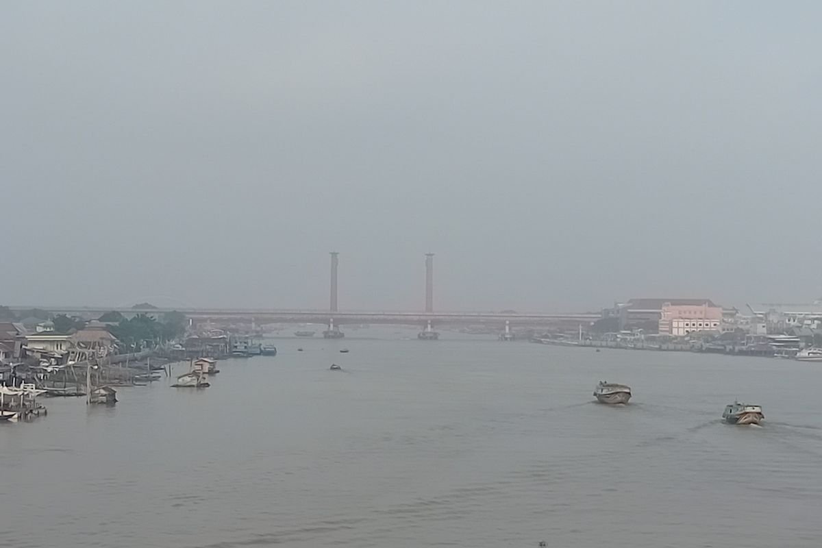 Jarak Pandang 400 Meter, 4 Penerbangan di Palembang Tertunda Akibat Kabut Asap