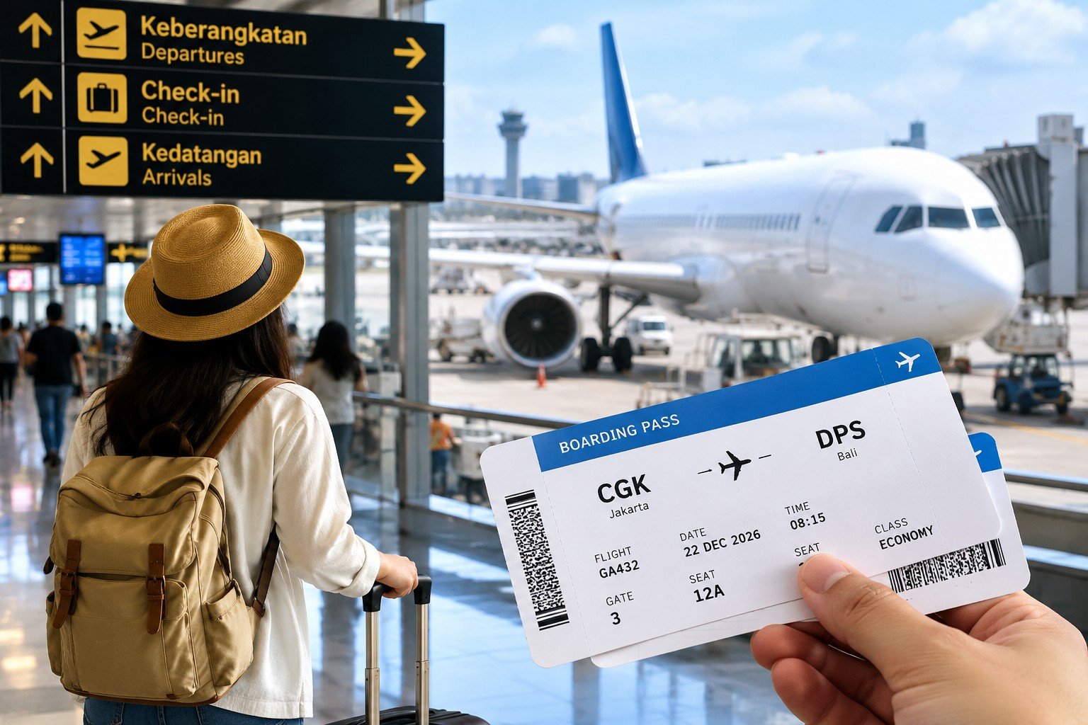 Harga Tiket Pesawat Bakal Turun 13 Persen saat Libur Nataru 2026/2027