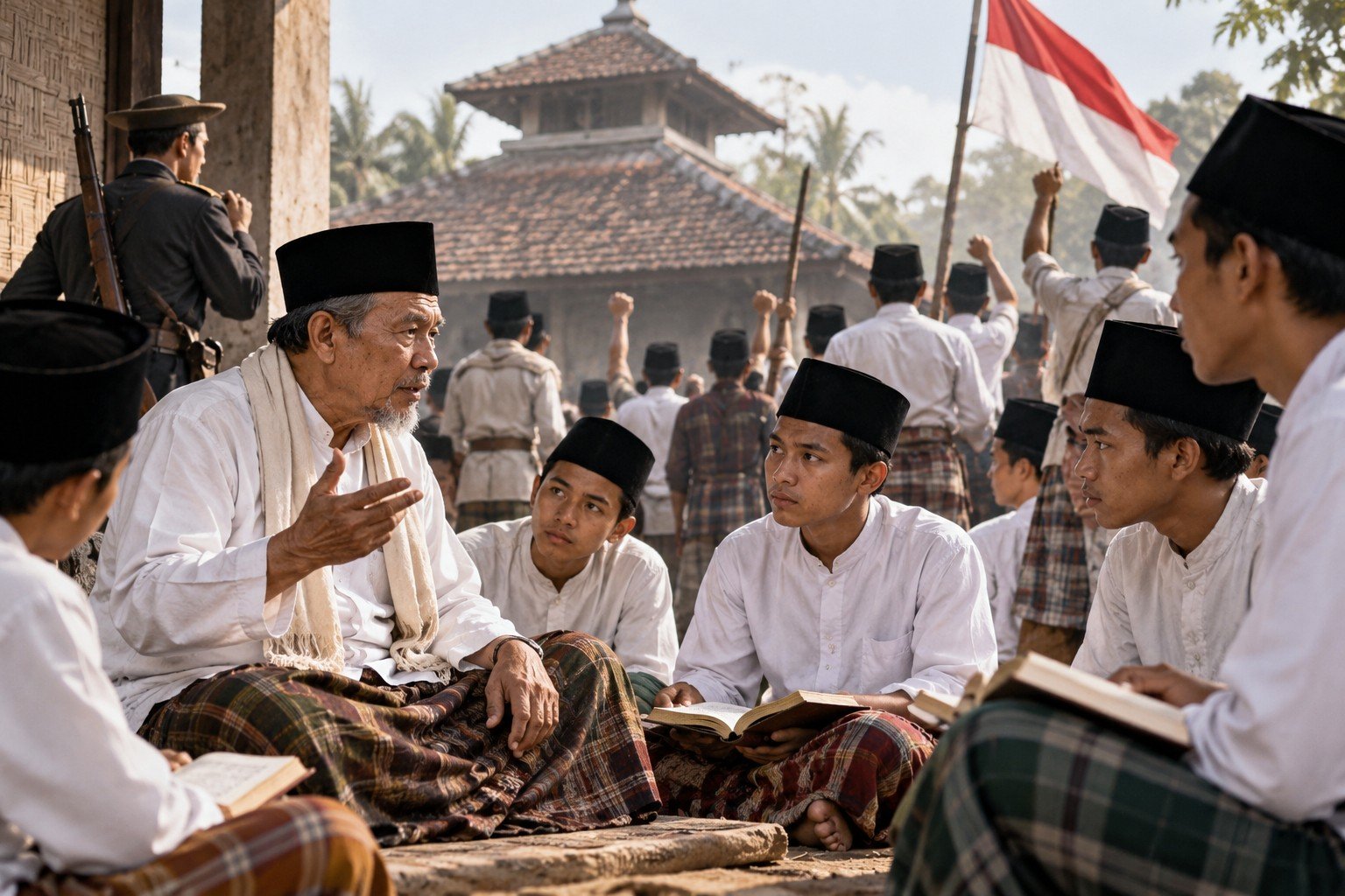Sejarah Sarung dan Peci Santri, Simbol Perlawanan terhadap Penjajahan