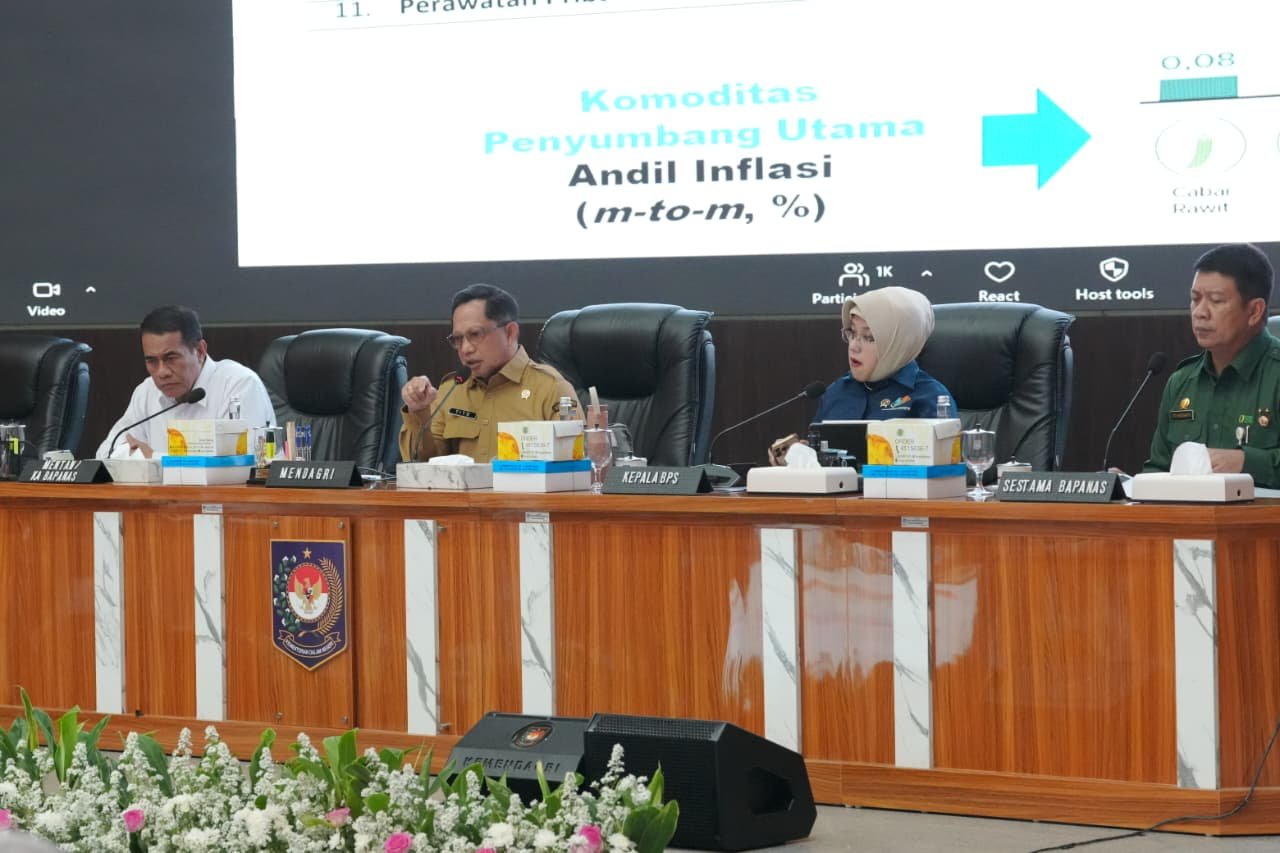 Mendagri Tito Wanti-Wanti Pemda, Inflasi September 2026 Naik Jadi 3,28 Persen